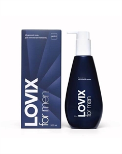 Мужской гель для интимной гигиены For men 200 Lovix