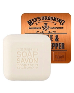 Мыло в декоративной мыльнице Thistle & Black Pepper In A Tin 100 Scottish fine soaps