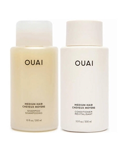 Шампунь + кондиционер для волос средней толщины Medium Hair Bundle Ouai