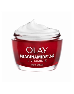 Ночной восстанавливающий крем для лица NIACINAMIDE24 + Vitamin E 50 Olay