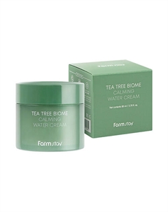 Увлажняющий крем для лица с чайным деревом Tea Tree Biome Calming Water Cream 80 Farmstay