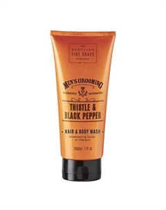 Шампунь-гель для душа Men's Grooming Thistle & Black Pepper 200 Scottish fine soaps