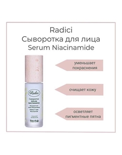 Сыворотка для лица Serum Niacinamide 30 Radici