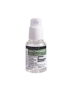 Сыворотка для лица с 20% ниацинамидом, Niacinamide 20% Serum 30 Derma factory