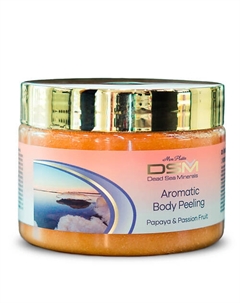 Ароматический скраб для тела с экстрактом пассифлоры и папайи 330 Mon platin