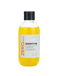 Шампунь Сочный апельсин и облепиха для ослабленных и окрашенных волос 300 Mi&ko