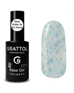 Каучуковая гель база поталь для ногтей Grattol