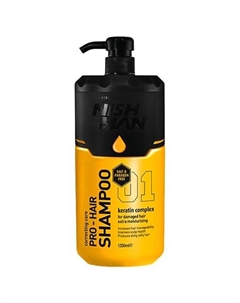 Шампунь для волос Professional hair shampoo 01 (SALT&PARABEN FREE) 1250 Nishman