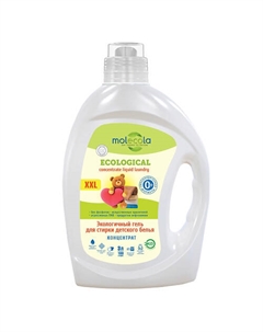 Экологичный гель для стирки детского белья 3000 Molecola