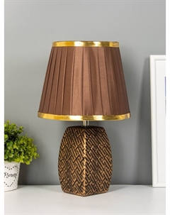 Настольная лампа 16444/1BR E14 40 вт бронза 21×21×34 см Risalux