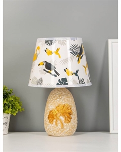 Настольная лампа «Корсо» Е14 40 Вт золото 20×20×31 см Risalux