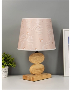 Настольная лампа «Клауд» 1×40 Вт Е27 светлое дерево 24×24×27 см Risalux