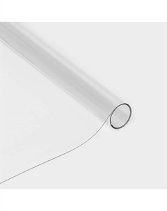 Термоскатерть «Гибкое стекло», ширина 70 см, толщина 0.8 мм, длина 90 см Доляна