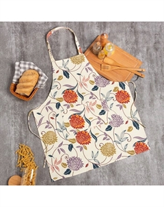 Фартук «. Цветы», 70×68 см, 100% п/э Этель