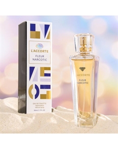 Парфюмерная вода женская L'ACCORTE FLEUR NARCOTIC, 50 мл Кпк