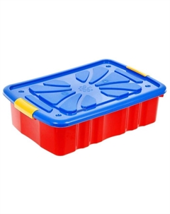 Ящик для игрушек, цвета МИКС Полимербыт