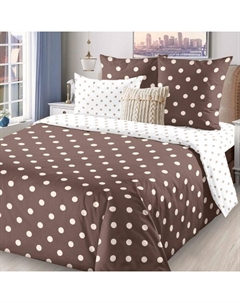 Постельное бельё Дуэт ЛидерТекс «Горох» 145х215, 220х240, 70х70 2шт Лидер текс