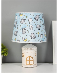 Настольная лампа «Мейзон» E14 40 Вт белый 24×24×24 см Risalux