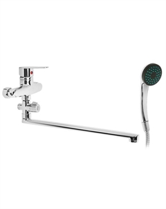 Смеситель для ванны Istok life Standard 0402.418, однорычажный, излив 280 мм, хром