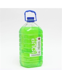 Антибактериальное жидкое мыло Clean Care Green, зеленое ПЭТ, 5 л Iqup