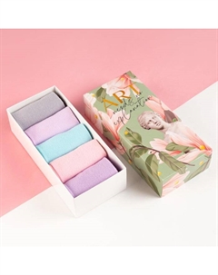 Набор женских носков Art, 5 пар, размер 36-39 (23-25 см) Kaftan