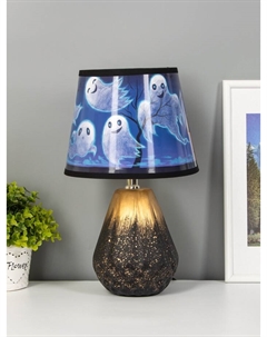 Настольная лампа «Доре» 1хE14 черный 20×20×32 см Risalux