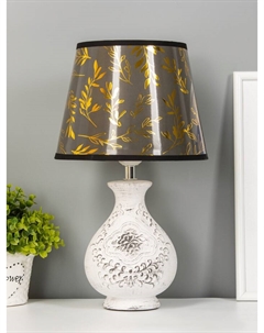 Настольная лампа «Дивея» Е27 40 Вт белый 20×20×25 см Risalux