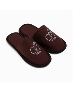 Тапочки мужские, цвет коричневый, размер 45 Tap moda