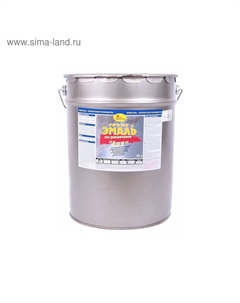 Грунт – эмаль по ржавчине, цвет чёрный глянцевый, 20 л Новбытхим