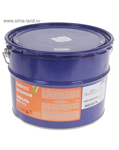 Эмаль «Эконом. ПФ – 115», цвет белый, 10 кг Empils