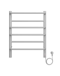 Полотенцесушитель электрический TERMINUS «Евромикс» П6, 450×600 мм, справа, белый матовый Terminus