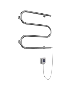 Полотенцесушитель электрический TERMINUS «Электро 25» М-образный, 400×500 мм, хром Terminus