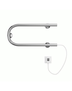 Полотенцесушитель электрический TERMINUS П-образный, 500×200 мм, хром Terminus