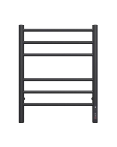 Полотенцесушитель электрический TERMINUS «Аврора» П6, 450×600 мм, диммер, черный матовый Terminus