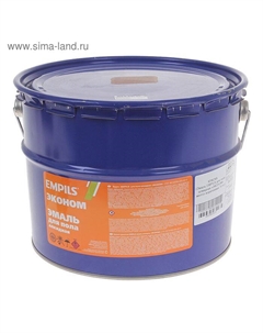 Эмаль «Эконом. ПФ – 115», для пола, цвет жёлто – коричневый, 10 кг Empils