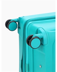 Чемодан на колёсах большой 111 л (L), на молнии, с увеличением, кодовый замок, 4 колеса, зелёный Bagvoyage