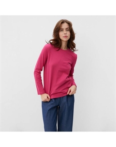 Лонгслив женский : Basic line цвет фуксия, размер 46 Minaku