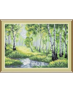 Набор для вышивания «У лесного озера» М.п.студия