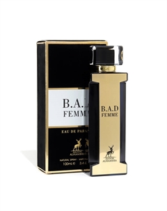 Парфюмерная вода женская B.A.D (по мотивам Carolina Herrero Good Girl), 100 мл Maison al hambra