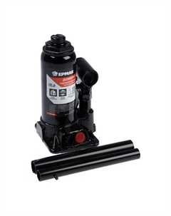 Домкрат гидравлический бутылочный, 770-069, высота подъема 158-308 мм, в кейсе, 3 т Ермак