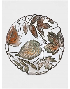 Салатник «ЗОЛОТАЯ ОСЕНЬ», 400 мл, d=15 см, стекло, прозрачный Akcam