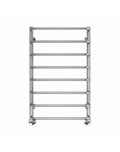 Полотенцесушитель водяной TERMINUS «Стандарт» П8, 500×800 мм, нижнее подключение, хром Terminus