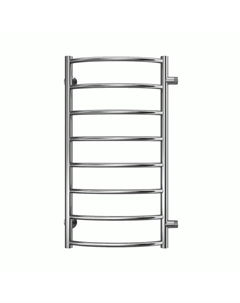 Полотенцесушитель водяной TERMINUS «Классик» П8, 400×800 мм, боковое подключение, хром Terminus