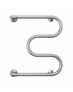 Полотенцесушитель водяной TERMINUS М-образный, 500×400 мм, боковое подключение, хром Terminus