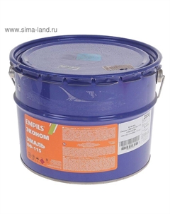 Эмаль «Эконом. ПФ – 115», цвет светло – голубой, 10 кг Empils