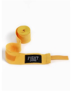 Бинты боксерские, 5 метра, пара, жёлтые Fight empire