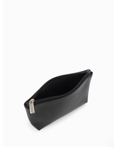 Косметичка простая на молнии, чёрная Bagsland