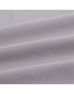 Простыня на резинке евро SL Home Cotton, 200×200+30 см, серая, жатый хлопок Sima-land home