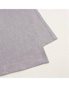 Простыня евро SL Home «Деним», 245×280 см, серая, жатый хлопок Sima-land home