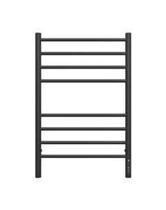 Полотенцесушитель электрический TERMINUS «Аврора» П8, 500×800 мм, диммер, черный матовый Terminus